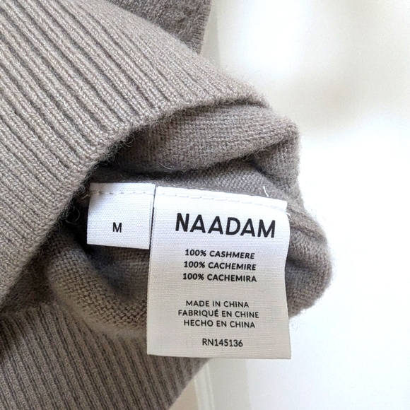 Naadam Signature Cashmere Longline Bra Top - Picture 4 of 4
